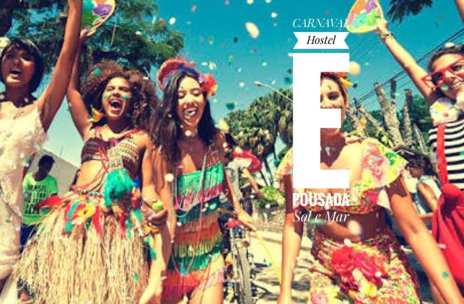 Pousada E Hostel Sol E Mar João Pessoa Dış mekan fotoğraf